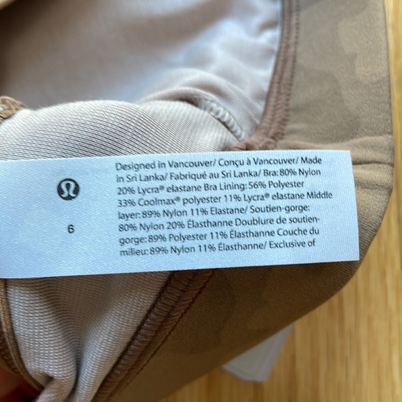 Brand New Lululemon Camp Bra (Flow Y Bra) - Picture 6 of 8